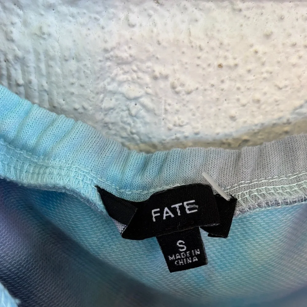 Fate Bubble Gum Colorful Tie-Dye Pastel Jumpsuit sz S